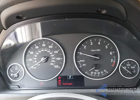 2013 BMW 328I из США, поврежденный, VIN WBA3C1G51DNR49252